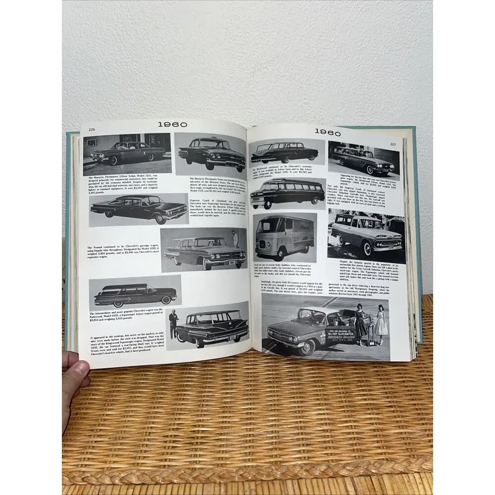 SIXTY YEARS OF CHEVROLET BY GEORGE DAMMANN HARDBACK